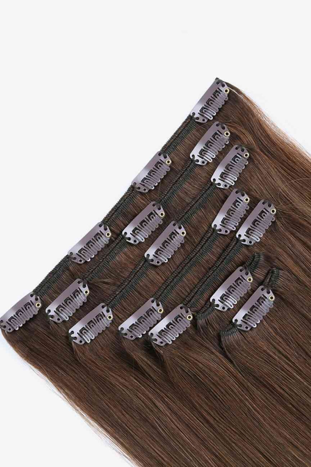 20" 120g Clip-in Hair Extensions Indian Human Hair - Beauty by Lady Finch