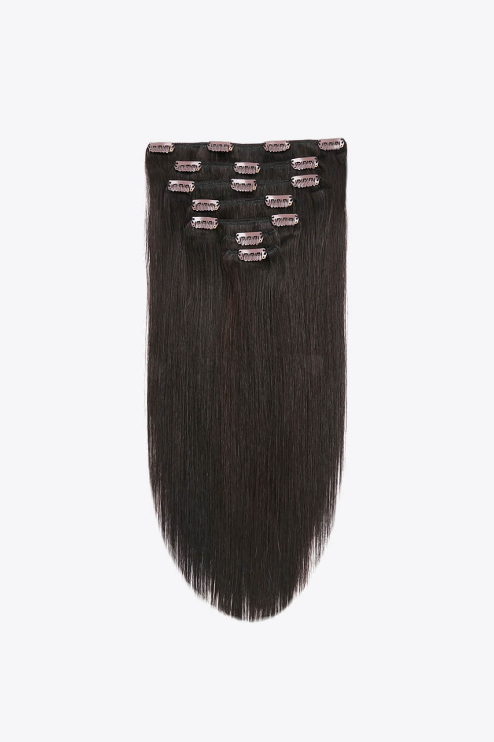 20" 120g Clip-in Hair Extensions Indian Human Hair - Beauty by Lady Finch