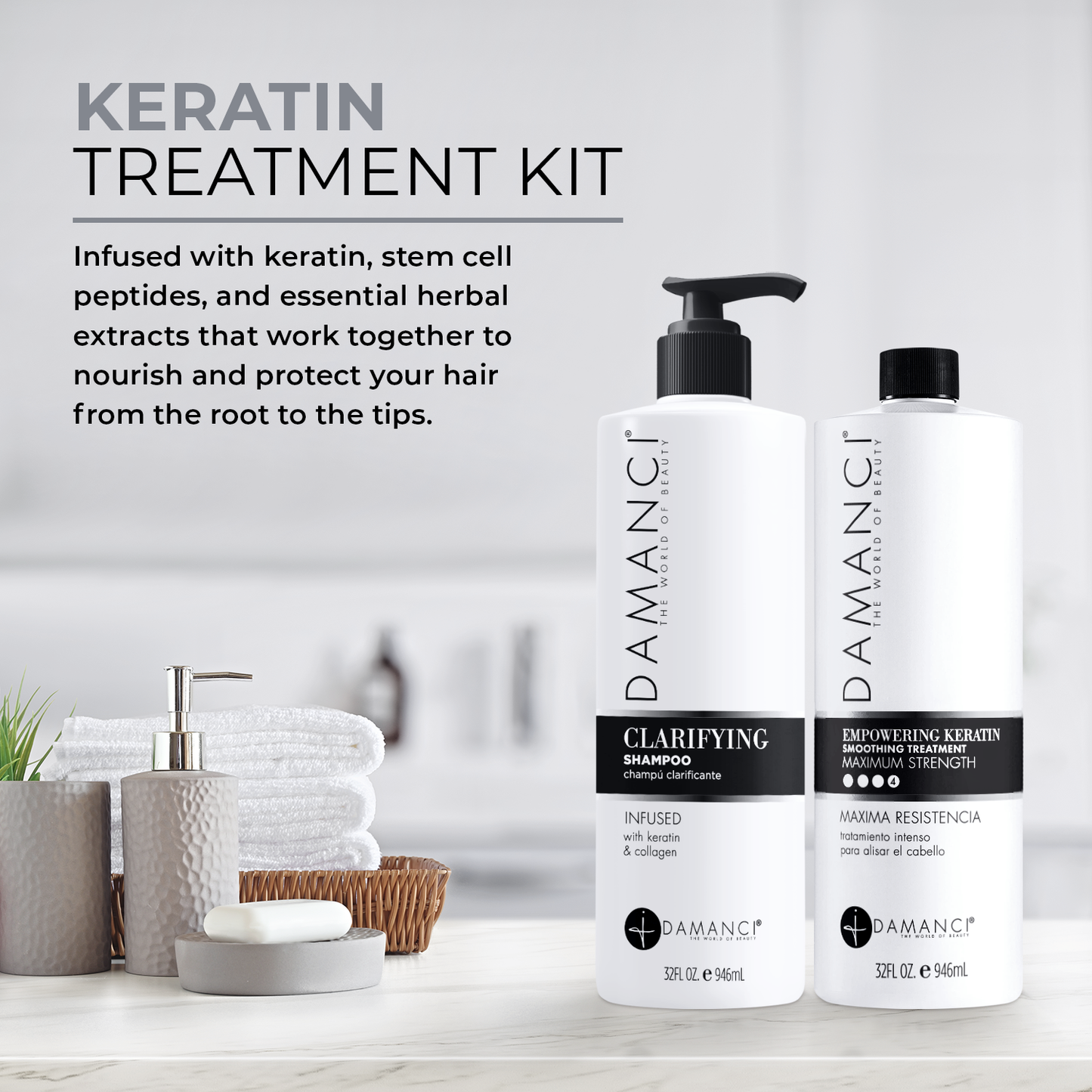 Keratin Recovery Kit - Yellowbird Hair Care